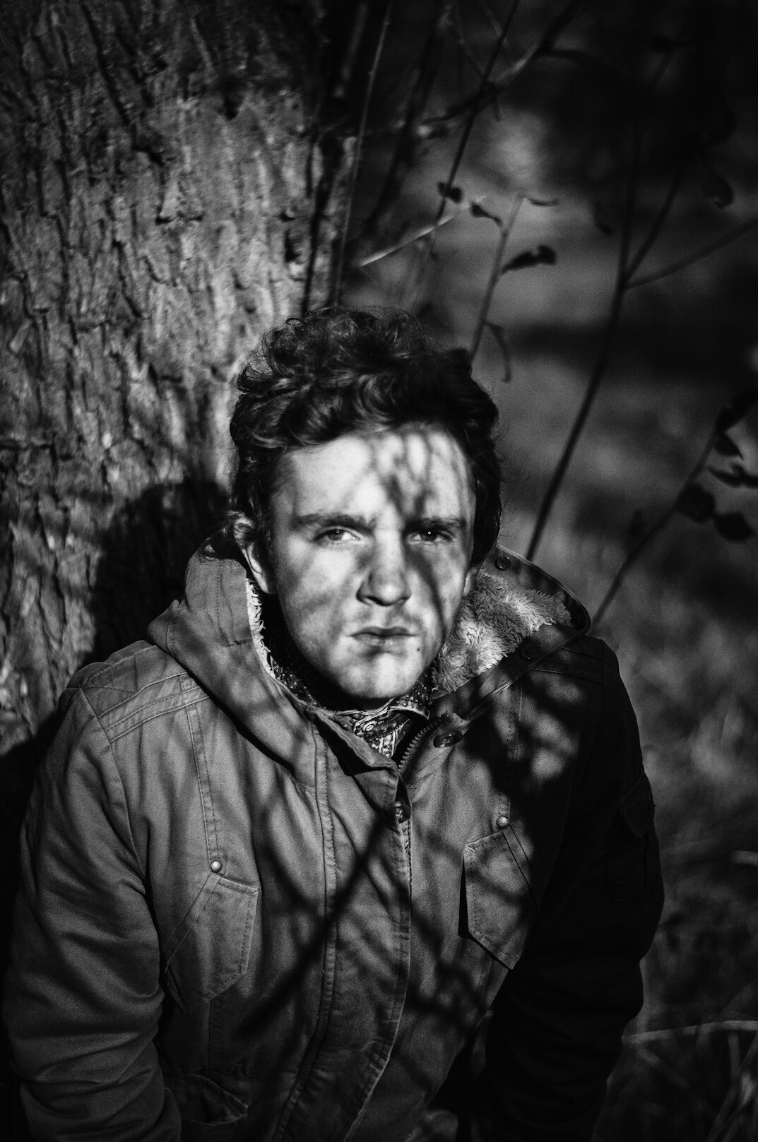 Portrait of a male documentary photographer